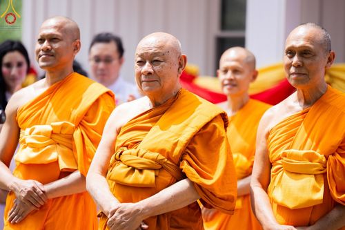 ภาพ No.144819:พิธีประดิษฐานลูกนิมิตมหาสมบัติ ผูกสีมาสถาปนาอุโบสถ บูชาธรรม ๘๐ ปี หลวงพ่อธัมมชโย วันอาทิตย์ที่ ๓๐ มิถุนายน พ.ศ. ๒๕๖๗ วัดพระธรรมกายนิวเจอร์ซี ประเทศสหรัฐอเมริกา