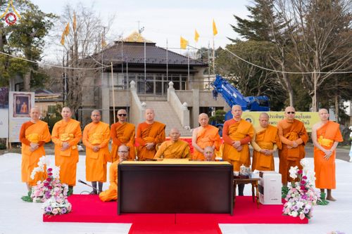 ภาพ No.132285:พิธีประดิษฐานยอดอุโบสถ บูชาธรรม 80 ปี หลวงพ่อธัมมชโย ณ วัดพระธรรมกายโทชิหงิ ประเทศญี่ปุ่น วันอาทิตย์ที่ 24 มีนาคม พ.ศ. 2567
