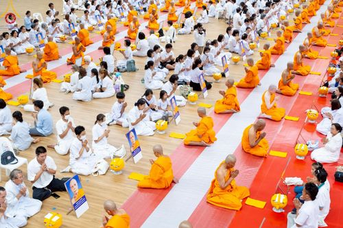 ภาพ No.217302:วันเสาร์ที่ 12 เมษายน พ.ศ. 2568 พิธีบรรพชา พิธีขอศีลและขอนิสสัย พิธีมอบบาตร ในโครงการอุปสมบทหมู่ บูชาธรรมหลวงพ่อธัมมชโย, โครงการธรรมทายาท ระดับอุดมศึกษา รุ่นที่ 52 ,  โครงการบวชพระนานาชาติ AEC & WAB CEO รุ่นที่ 4 ณ วัดพระธรรมกาย