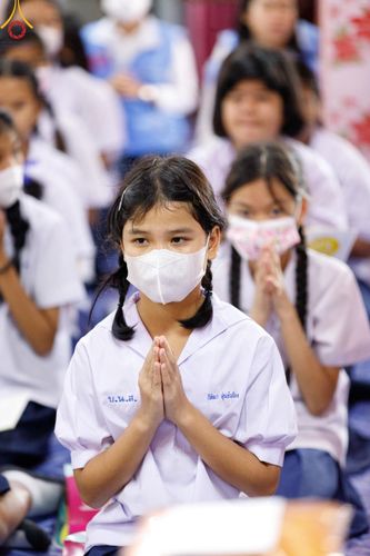 ภาพ No.203550:พิธีทอดผ้าป่าทำนุบำรุงศาสนสถาน ณ วัดตะเคียน ตำบลบางคูเวียง อำเภอบางกรวย จังหวัดนนทบุรี ในโครงการธรรมยาตรา กตัญญูบูชา มหาปูชนียาจารย์ พระมงคลเทพมุนี(สด จนฺทสโร) พระผู้ปราบมาร อนุสรณ์สถาน 7 แห่ง ปีที่ 13 วันที่ 29 มกราคม พ.ศ. 2568