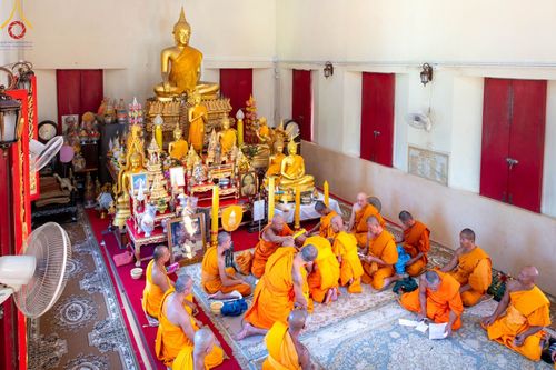 ภาพ No.101372:พิธีบรรพชาธรรมทายาท ในโครงการอุปสมบทบูชาธรรม มหาปูชนียาจารย์ พ.ศ. 2566 ณ วัดท่าสุวรรณ จ.ราชบุรี วันที่ 6 ธันวาคม พ.ศ. 2566