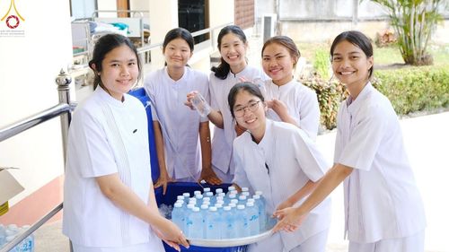 ภาพ No.211177:วันเสาร์ที่ 15 มีนาคม พ.ศ. 2568  การเตรียมงานของเจ้าหน้าที่ เพื่องานฉลองปทุมเจดีย์ ณ ศูนย์อบรมเยาวชนปัตตานี