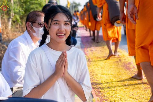 ภาพ No.116657:พิธีต้อนรับพระธรรมยาตรา ปีที่ 12 ณ อนุสรณ์สถานบางปลา จ.นครปฐม วันที่ 21 มกราคม พ.ศ. 2567