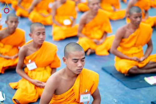 ภาพ No.131008:Photo Story ปฐมบรรพชาชาวพุทธมาร์มา Episode 4/5 วันที่ 13 กุมภาพันธ์พ.ศ. 2567 ณ วัดธัมจักร อรัญกุฏิ บังกลาเทศ