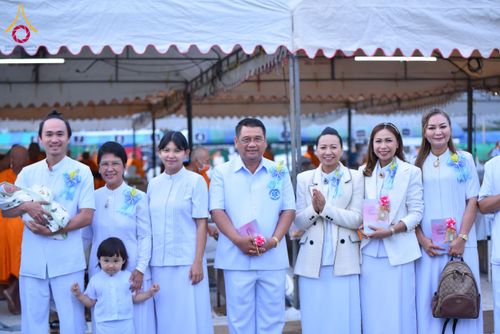 ภาพ No.118903:พิธีถวายภัตตาหารเป็นสังฆทาน แด่คณะพระธรรมยาตรา ปีที่ 12 วันที่ 26 มกราคม พ.ศ. 2567 ณ อนุสรณ์สถานบางปลา จ.นครปฐม
