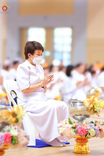 ภาพ No.206926:พิธีถวายโคมมาฆประทีป น้อมถวายเป็นพุทธบูชา แด่คณะพระภิกษุ สามเณร วัดพระธรรมกาย วันอาทิตย์ที่ 9 กุมภาพันธ์ พ.ศ. 2568 ณ ห้องแก้วสารพัดนึก 2 สภาธรรมกายสากล วัดพระธรรมกาย จังหวัดปทุมธานี