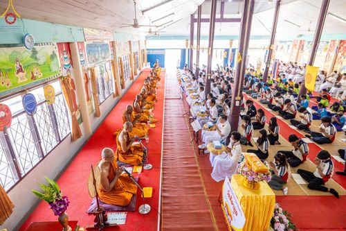 ภาพ No.199547:พิธีทอดผ้าป่าทำนุบำรุงศาสนสถาน ณ วัดศิลามูล ตำบลหินมูล อำเภอบางเลน จังหวัดนครปฐม ในโครงการธรรมยาตรา กตัญญูบูชา มหาปูชนียาจารย์ พระมงคลเทพมุนี(สด จนฺทสโร) พระผู้ปราบมาร อนุสรณ์สถาน 7 แห่ง ปีที่ 13 วันที่ 21 มกราคม พ.ศ. 2568