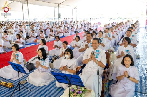 ภาพ No.211558:วันอาทิตย์ที่ 16 มีนาคม พ.ศ. 2568 พิธีทอดผ้าป่าฉลองปทุมเจดีย์ ณ ศูนย์อบรมเยาวชนปัตตานี