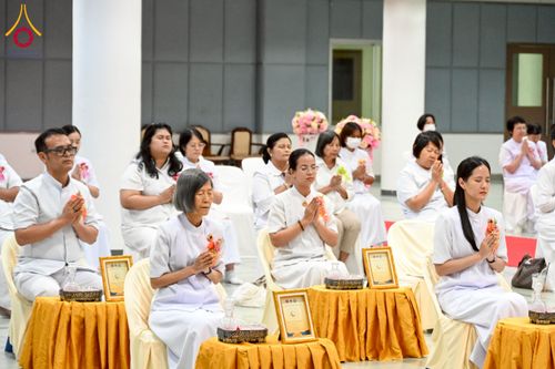 ภาพ No.229096:วันอาทิตย์ที่ 15 มิถุนายน พ.ศ. 2568 พิธีทอดผ้าป่าทุนพัฒนาพระมหาเปรียญ และทุนเผยแผ่พระพุทธศาสนาไปทั่วโลก ณ ห้องสัมมนา SPD สภาธรรมกายสากล วัดพระธรรมกาย