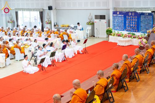 ภาพ No.149465:พิธีทักษิณานุปทานแด่บรรพชนตระกูลผ่องสวัสดิ์ และหมู่ญาติที่ล่วงลับไปแล้ว ประจำปี ครั้งที่ 19 วันพฤหัสบดีที่ 22 สิงหาคม พ.ศ. 2567 ณ พระมหาเจดีย์ทัตตชีโว ศูนย์อบรมเยาวชนกาญจนบุรี