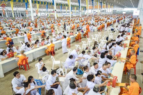 ภาพ No.236382:วันที่ 3 สิงหาคม พ.ศ. 2568 พิธีถวายมหาสังฆทานคณะสงฆ์ 2,000 กว่าวัดทั่วประเทศ ปีที่ 25 , พิธีถวายไทยธรรมคณะสงฆ์ 323 วัด 4 จังหวัดชายแดนภาคใต้ ณ วัดพระธรรมกาย