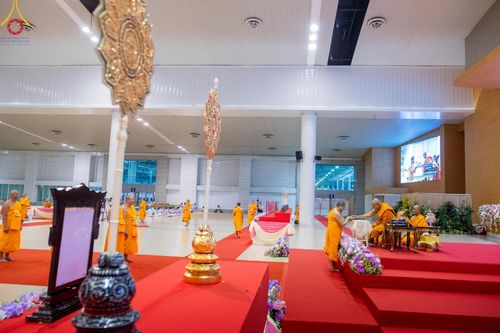 ภาพ No.57990:พิธีมุทิตาสักการะพระสังฆาธิการ ผู้ที่ได้รับพระราชทานเลื่อนและตั้งสมณศักดิ์ ปีพุทธศักราช 2567 วันอาทิตย์ที่ 28 เมษายน พ.ศ. 2567 ณ วัดพระธรรมกาย จ.ปทุมธานี