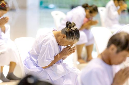 ภาพ No.246760:วันที่ 16-18 กันยายน พ.ศ. 2568 โครงการอบรมอุบาสกแก้วอุบาสิกาแก้ว รุ่นที่ 2 ณ ธุดงคสถานพิษณุโลก