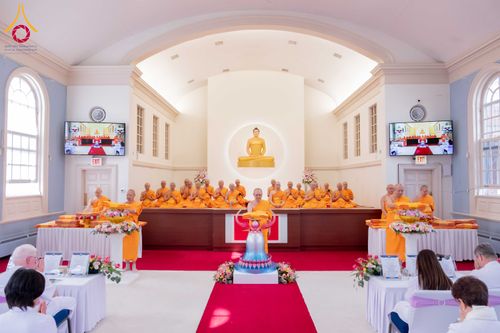 ภาพ No.318998:วันที่ 29 มีนาคม พ.ศ.2569 พิธีทอดผ้าป่าวัดพระธรรมกาย 20 ศูนย์สาขา และการประชุมภาคพื้นอเมริกา ไตรมาสที่ 1/2569 วัดพระธรรมกายชิคาโก ประเทศสหรัฐอเมริกา