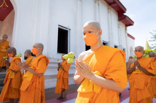 ภาพ No.66316:พิธีอุปสมบทวัดวรนายกรังสรรค์เจติยบรรพตาราม อ.บางปะหัน จ.พระนครศรีอยุธยา รับบุญจัดงานโดยศูนย์อบรมเยาวชนบางปะหัน และสำนักศรัทธาภิบาล เมื่อวันที่ 7 ธันวาคม พ.ศ. 2565