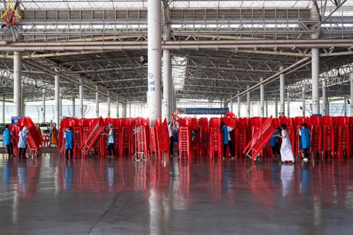 ภาพ No.58450:V.41 เทหมดใจ  ลุยต่อไป ร้อยซาวปี การเตรียมงาน การปฏิบัติงาน และการเก็บงาน ของเจ้าหน้าที่หน่วยงานต่างๆ เพื่อพิธีฉลองอายุวัฒนมงคล 80 ปี หลวงพ่อธัมมชโย และรับถวายมหาสังฆทาน 10,000 กว่าวัดทั่วประเทศ ในวันคุ้มครองโลก จันทร์ที่ 22 เมษายน พ.ศ. 2567