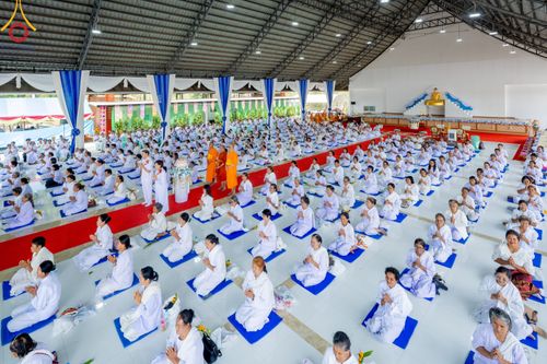 ภาพ No.310945:วันอาทิตย์ที่ 22 กุมภาพันธ์ พ.ศ. 2569 พิธีประดิษฐานพระประธาน “พระธรรมกาย” ณ ธุดงคสถานอำนาจเจริญ จังหวัดอำนาจเจริญ