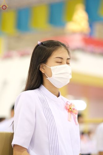 ภาพ No.65155:พิธีบูชาข้าวพระ และสาธุชนปฏิบัติธรรมร่วมกัน ในวันอาทิตย์ต้นเดือนที่ 4 ธันวาคม พ.ศ. 2565 ณ วัดพระธรรมกาย จ.ปทุมธานี