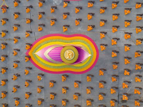 ภาพ No.73175:พุทธบุตรธรรมยาตรา ปฏิบัติธรรมและบันทึกภาพประวัติศาสตร์ ในโครงการธรรมยาตรากตัญญูบูชา มหาปูชนียาจารย์ พระมงคลเทพมุนี(สด จนฺทสโร) พระผู้ปราบมาร อนุสรณ์สถาน 7 แห่ง ปีที่ 11 ณ วัดโบสถ์ (บน) ต.บางคูเวียง อ.บางกรวย จ.นนทบุรี วันที่ 19 มกราคม พ.ศ. 2566