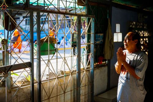 ภาพ No.72428:พิธีต้อนรับพระธรรมยาตรา ในโครงการธรรมยาตรากตัญญูบูชา มหาปูชนียาจารย์ พระมงคลเทพมุนี(สด จนฺทสโร) พระผู้ปราบมาร อนุสรณ์สถาน 7 แห่ง ปีที่ 11 วันที่ 18 มกราคม พ.ศ. 2566 ณ อนุสรณ์สถานลำดับที่ 4 สถานที่เกิดด้วยกายธรรม วัดโบสถ์ (บน) บางคูเวียง อ.บางกรวย จ.นนทบุ
