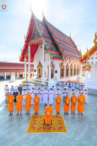 ภาพ No.66228:พิธีอุปสมบทวัดสองพี่น้อง อ.สองพี่น้อง จ.สุพรรณบุรี รับบุญจัดงานโดยสำนักงานวัดฯ เมื่อวันที่ 7 ธันวาคม พ.ศ. 2565