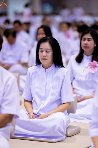 ภาพ No.311745:วันอังคารที่ 3 มีนาคม พ.ศ.2569 ปฏิบัติธรรมภาคสายวันมาฆบูชา พิธีถวายภัตตาหารเป็นสังฆทาน ณ สภาธรรมกายสากล วัดพระธรรมกาย