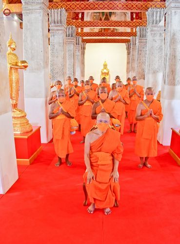 ภาพ No.66055:พิธีอุปสมบทวัดป่าโมกวรวิหาร อ.ป่าโมก จ.อ่างทอง รับบุญจัดงานโดยสำนักศรัทธาภิบาล เมื่อวันที่ 7 ธันวาคม พ.ศ.2565