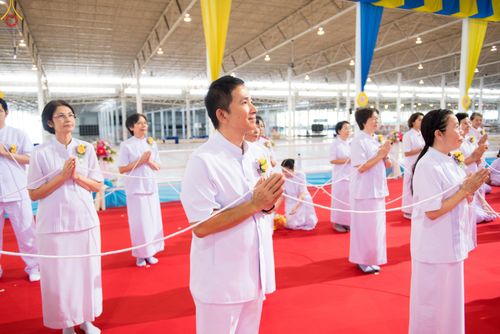 ภาพ No.342801:วันอาทิตย์ที่ 9 สิงหาคม พ.ศ.2569 พิธีจุดเทียนใจ ไฟนิรันดร์ อนันตชัย ณ รัตนบัลลังก์ วัดพระธรรมกาย