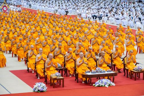 ภาพ No.90685:พิธีบำเพ็ญกุศลสวดพระอภิธรรม อุบาสกถาวร พรหมถาวร (อุบาสกผู้ปั้นพระ) วันอาทิตย์ที่ 15 ตุลาคม พ.ศ. 2566 ณ ห้องแก้วสารพัดนึก 1 สภาธรรมกายสากล วัดพระธรรมกาย จ.ปทุมธานี