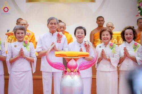 ภาพ No.345277:วันเสาร์ที่ 22 สิงหาคม พ.ศ.2569 พิธีฉลองอาคารสมปรารถนา  ณ วัดกลางธนรินทร์ ต.บ้านแป้ง อ.พรหมบุรี จ.สิงห์บุรี