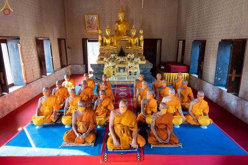 ภาพ No.66373:พิธีอุปสมบทวัดวรนายกรังสรรค์เจติยบรรพตาราม อ.บางปะหัน จ.พระนครศรีอยุธยา รับบุญจัดงานโดยศูนย์อบรมเยาวชนบางปะหัน และสำนักศรัทธาภิบาล เมื่อวันที่ 7 ธันวาคม พ.ศ. 2565