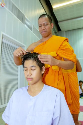 ภาพ No.316851:วันเสาร์ที่ 28 มีนาคม พ.ศ.2569 พิธีปลงผมนาคธรรมทายาท โครงการสามเณรยุวธรรมทายาท รุ่นที่ 34 โครงการสามเณรมัชฌิมธรรมทายาท รุ่นที่ 30 ณ มหารัตนวิหารคด 13 วัดพระธรรมกาย