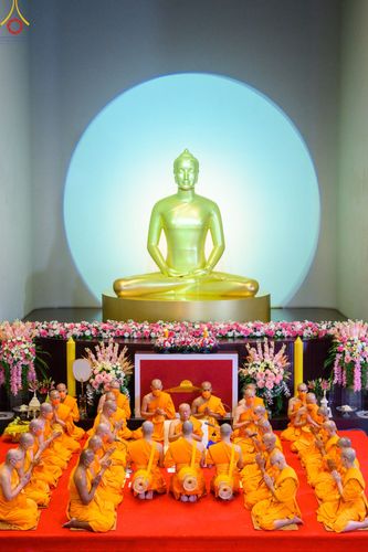 ภาพ No.81716:พิธีอุปสมบทอุทิศชีวิต สามเณรเปรียญธรรม 11 รูป ในวันวิสาขบูชา วันเสาร์ที่ 3 มิถุนายน 2566 ณ อุโบสถพระไตรปิฎก วัดพระธรรมกาย จ.ปทุมธานี