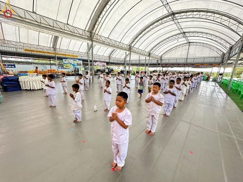 ภาพ No.133249:กิจวัตรกิจกรรมการฝึกตัวก่อนบวช และพิธีตัดปอยผมธรรมทายาท ณ ศูนย์ปฏิบัติธรรมและอบรมเยาวชนเมืองยะลา วันที่ 1-2 เมษายน พ.ศ. 2567