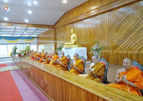 ภาพ No.80918:พิธีตักบาตรพระ ๒๑๖ รูป และ พิธีถวายมหาสังฆทาน ๕๒ วัด ฉลองครบรอบ ๑๖ ปี ธุดงคสถานพรรัตนแพร่ วันอังคารที่ ๙ พฤษภาคม พ.ศ.๒๕๖๖ ณ ธุดงคสถานพรรัตนะ อำเภอวังชิ้น จังหวัดแพร่