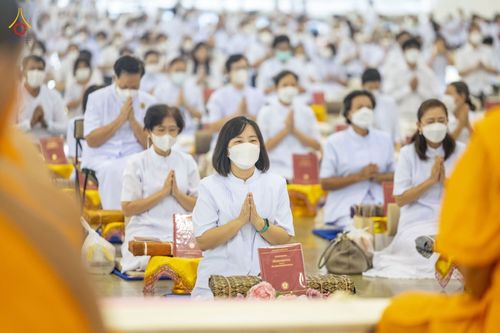 ภาพ No.80515:พิธีถวายทุนสนับสนุนการสร้าง พระไตรปิฎกฉบับธรรมชัย วันเสาร์ที่ 29 เมษายน พ.ศ. 2566 ณ สภาธรรมกายสากล วัดพระธรรมกาย