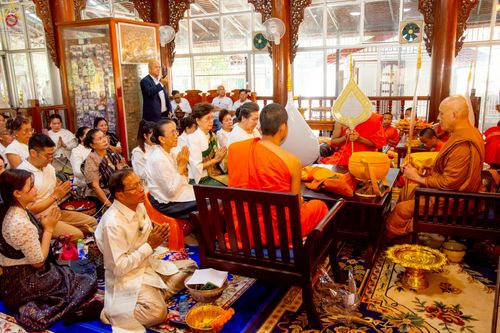 ภาพ No.271739:วันอาทิตย์ที่ 26 ตุลาคม พ.ศ. 2568 กฐินสมทบวัดต่างประเทศ โดยคณะศิษยานุศิษย์ บูชาธรรม 81 ปี  หลวงพ่อธัมมชโย ณ วัดสีอัมพอน นครเวียงจันทน์ สปป.ลาว