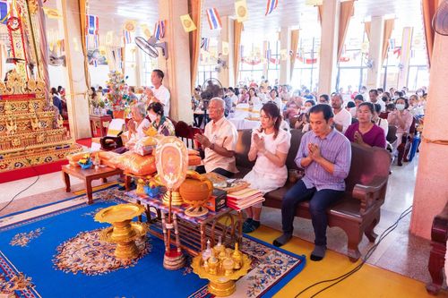 ภาพ No.98772:พิธีทอดกฐินสามัคคีทั่วไทย 5,000 วัด ณ วัดกุ่มแต้ อ.อุทัย จ.พระนครศรีอยุธยา วันอาทิตย์ที่ 26 พฤศจิกายน พ.ศ. 2566