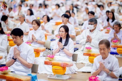 ภาพ No.212714:วันอาทิตย์ที่ 23 มีนาคม พ.ศ. 2568 พิธีร่วมบุญโครงการบรรพชาสามเณร 5,000 รูป ณ ห้องแก้วสารพัดนึก 2 วัดพระธรรมกาย