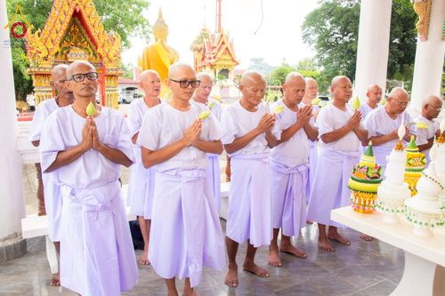 ภาพ No.276361:วันศุกร์ที่ 5 ธันวาคม 2568 (วันพ่อแห่งชาติ) พิธีบรรพชาอุปสมบทหมู่ธรรมทายาท จำนวน 14 รูป โครงการบรรพชาอุปสมบทหมู่ รุ่นบูชาธรรมมหาปูชนียาจารย์ ประจำปี 2568  ณ ศูนย์อบรมเยาวชนบางปะหัน จังหวัดพระนครศรีอยุธยา