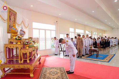 ภาพ No.58556:โครงการบรรพชาสามเณร ภาคฤดูร้อน เฉลิมพระเกียรติพระบาทสมเด็จพระเจ้าอยู่หัว เนื่องในโอกาส พระราชพิธีมหามงคลเฉลิมพระชนมพรรษา 6 รอบ 28 กรกฎาคม พ.ศ. 2567 ระหว่างวันที่ 20 เมษายน ถึง 6 พฤษภาคม 2567 ณ วัดกลางธนรินทร์ (ธรรมอุทยานบ้านแป้ง)