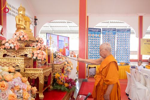 ภาพ No.144005:พิธีถวายสังฆทานแด่คณะสงฆ์ 323 วัด  ปีที่ 20 ครั้งที่  171 พิธีมอบกองทุนหนุนแรงใจช่วยครูใต้  ปีที่ 17 ครั้งที่ 136  และพิธีทำบุญอุทิศส่วนกุศลให้ผู้วายชนม์ในเหตุการณ์ไม่สงบ 4 จังหวัดชายแดนภาคใต้(ปัตตานี ยะลา นราธิวาส สงขลา) วันเสาร์ที่ 13 กรกฎาคม พ.ศ. 2567