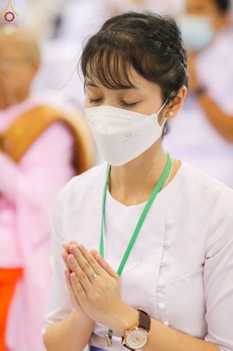 ภาพ No.76927:พิธีบูชาข้าวพระ ในวันมาฆบูชา อาทิตย์ต้นเดือนที่ 6 มีนาคม พ.ศ. 2566 ณ วัดพระธรรมกาย จ.ปทุมธานี