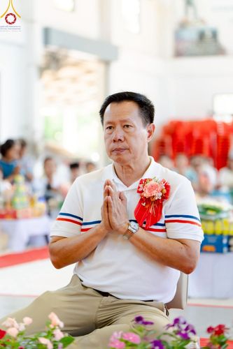 ภาพ No.217554:วันอาทิตย์ที่ 13 เมษายน พ.ศ. 2568 พิธีตักบาตรฉลองสามเณรใหม่ ศูนย์ปฏิบัติธรรมเขาคิชฌกูฏ โครงการบรรพชาสามเณรภาคฤดูร้อน