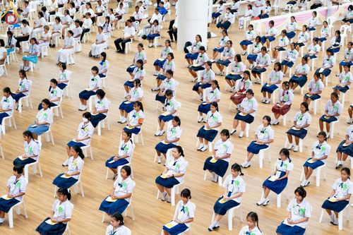 ภาพ No.152829:อบรมเชิงปฎิบัติการจัดกิจกรรมทอดกฐินสัมฤทธิ์ และพิธีมอบผ้าไตรประธานกฐินสัมฤทธิ์เด็กดี V-Star ประจำปีพุทธศักราช 2567  วันเสาร์ที่ 7 กันยายน พ.ศ.2567 ณ สภาธรรมกายสากล วัดพระธรรมกาย