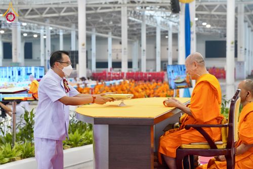 ภาพ No.127064:พิธีมอบใบประกาศเกียรติคุณองค์กรนานาชาติ และหน่วยงานที่ชักชวนคนร่วมโครงการนั่งสมาธิเพื่อสันติภาพโลกมากที่สุด วันอาทิตย์ที่ 1 มีนาคม พ.ศ. 2567 ณ สภาธรรมกายสากล วัดพระธรรมกาย