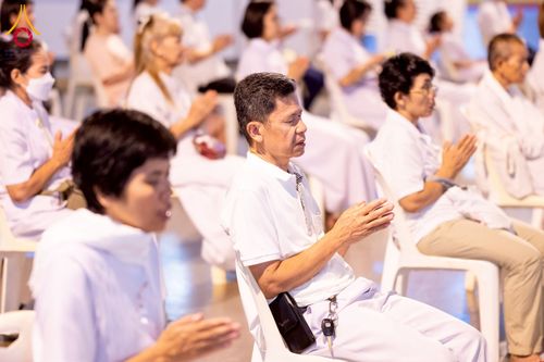 ภาพ No.217398:วันเสาร์ที่ 12 เมษายน พ.ศ. 2568 พิธีฉลองชัยชิตังเม สวดธัมมจักกัปวัตนสูตร ครบ 7,277,818,181 จบ ณ วัดพระธรรมกาย จังหวัดปทุมธานี