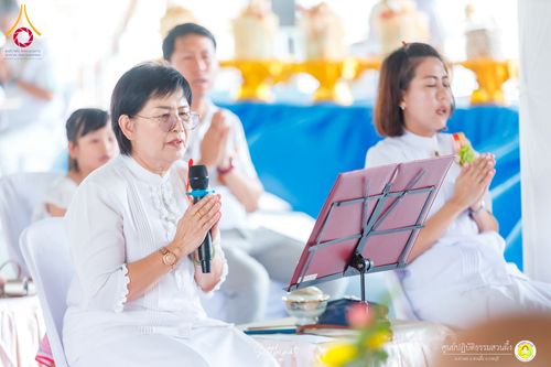 ภาพ No.158750:พิธีทอดผ้าป่า ศูนย์ปฏิบัติธรรมสวนผึ้ง จ.ราชบุรี วันที่ 15 กันยายน พ.ศ. 2567