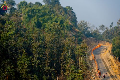 ภาพ No.130787:Photo Story ปฐมบรรพชาชาวพุทธมาร์มา บังกลาเทศ Episode 4/5  วันที่ 10 กุมภาพันธ์พ.ศ. 2567