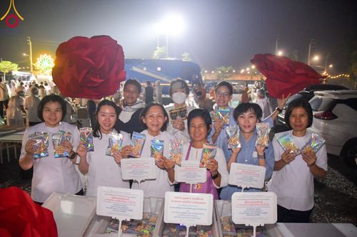 ภาพ No.114474:พิธีถวายภัตตาหารเป็นสังฆทาน แด่คณะพระธรรมยาตรา ปีที่ 12 วันที่ 18 มกราคม พ.ศ. 2567 ณ วัดโบสถ์(บน) บางคูเวียง จ.นนทบุรี